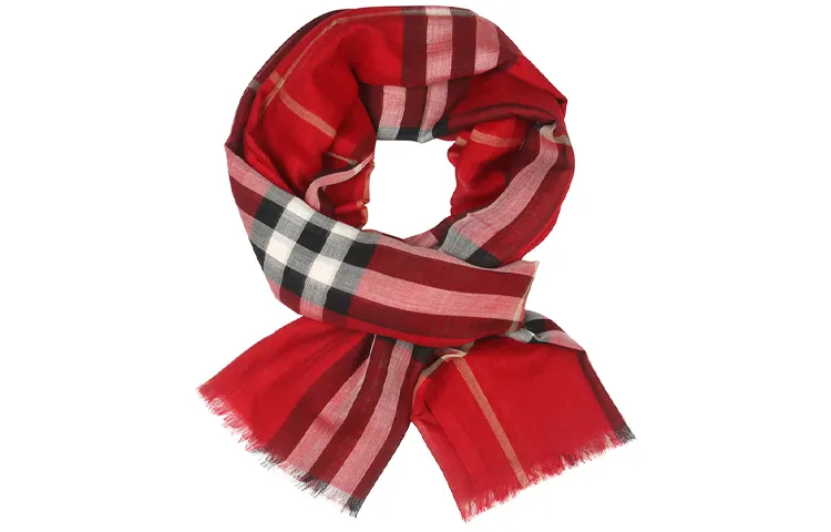 Burberry Wool Knit Scarves Women's