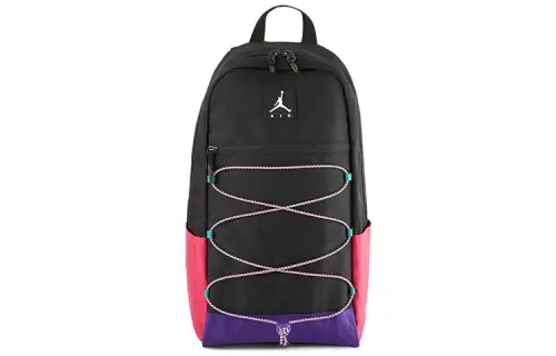 Jordan Polyester Backpack Regular Unisex Black