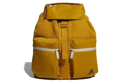Adidas Polyamide Backpack Unisex Gold