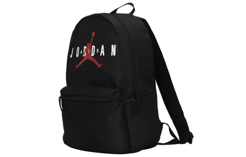 Jordan Polyester Fabric Backpack Regular Unisex Black