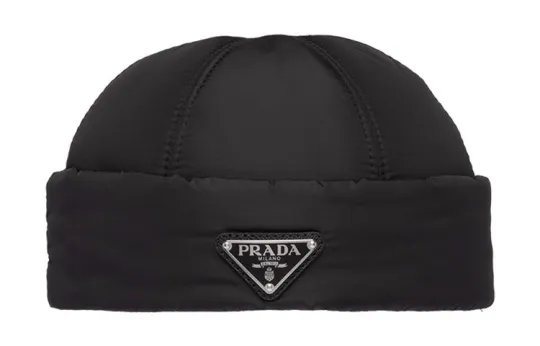 Prada Re-Nylon padded beanie