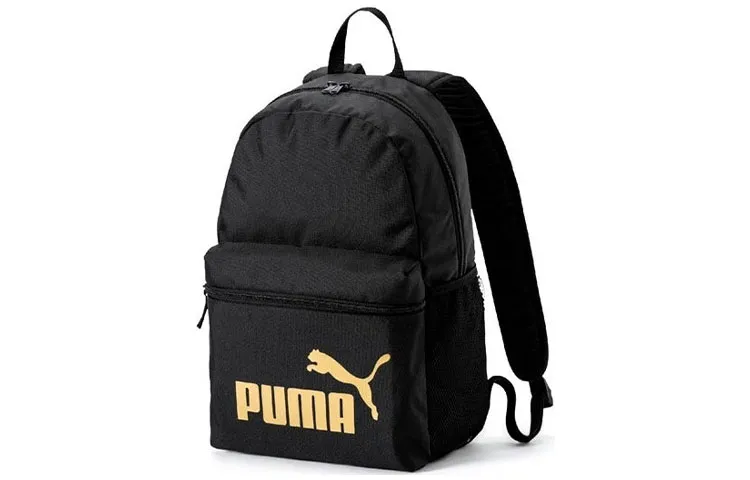 PUMA Polyester Backpack Unisex Pure Black