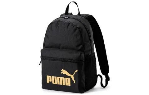 PUMA Polyester Backpack Unisex Pure Black