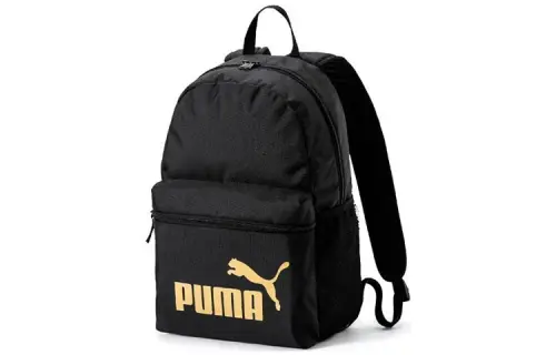 PUMA Polyester Backpack Unisex Pure Black