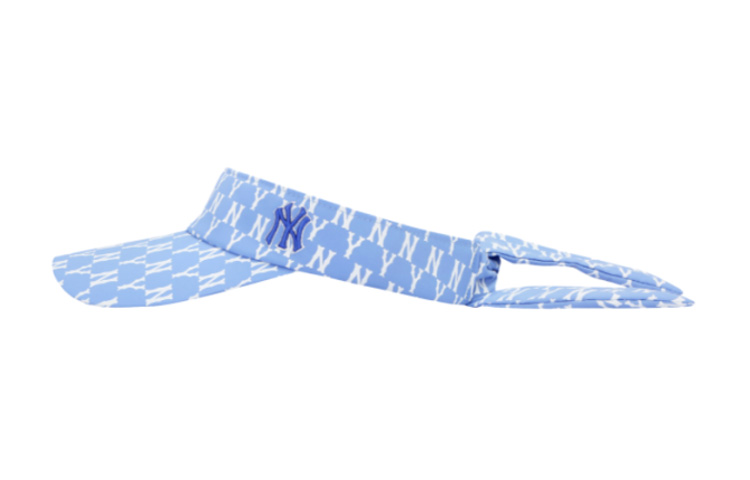 Кепка MLB NY Visor Cap (черно-розовая) — фото 6