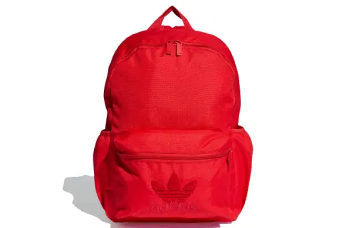 Adidas Originals Polyester Backpack Regular Unisex Red