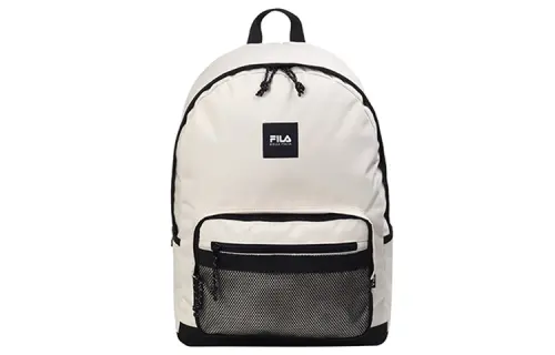FILA Polyester Backpack Regular Unisex White