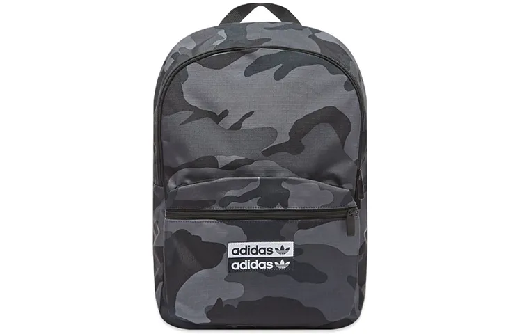Adidas Originals Polyester Backpack Regular Unisex Gray