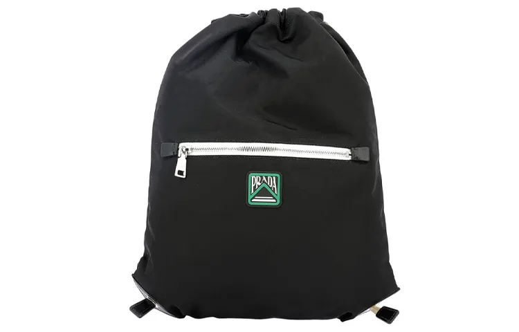 PRADA Nylon Backpack Regular Men's Black