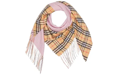 Burberry Knit Scarves Women's Pink