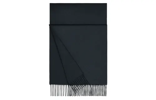 HERMES Knit Scarves Men's Marine Blue