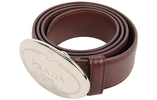 PRADA Leather Belts Unisex