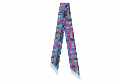 HERMES Scarves Women's Blue