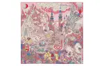 HERMES Scarves Unisex Pink
