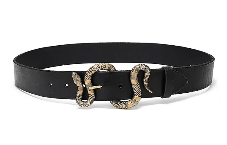 GUCCI Snake Buckle Belt