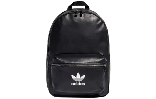 Adidas Originals Trefoil Leather Backpack Regular Unisex Black