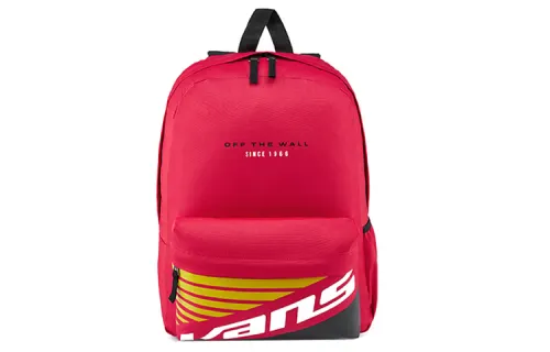 Vans Fabric Backpack Unisex Red