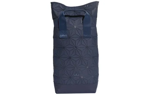 Adidas Originals Artificial Leather Backpack Unisex Navy Blue