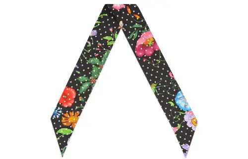 GUCCI Flora Silk Scarves Women's