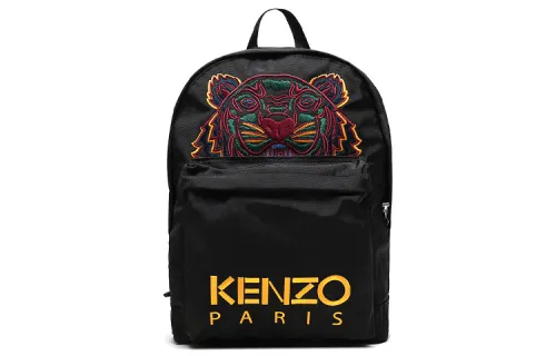 KENZO Polyester Backpack Regular Unisex Black