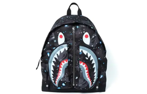 A BATHING APE Nylon Backpack Regular Unisex Black