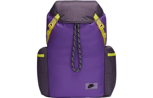 Nike Polyamide Backpack Regular Men's Purple