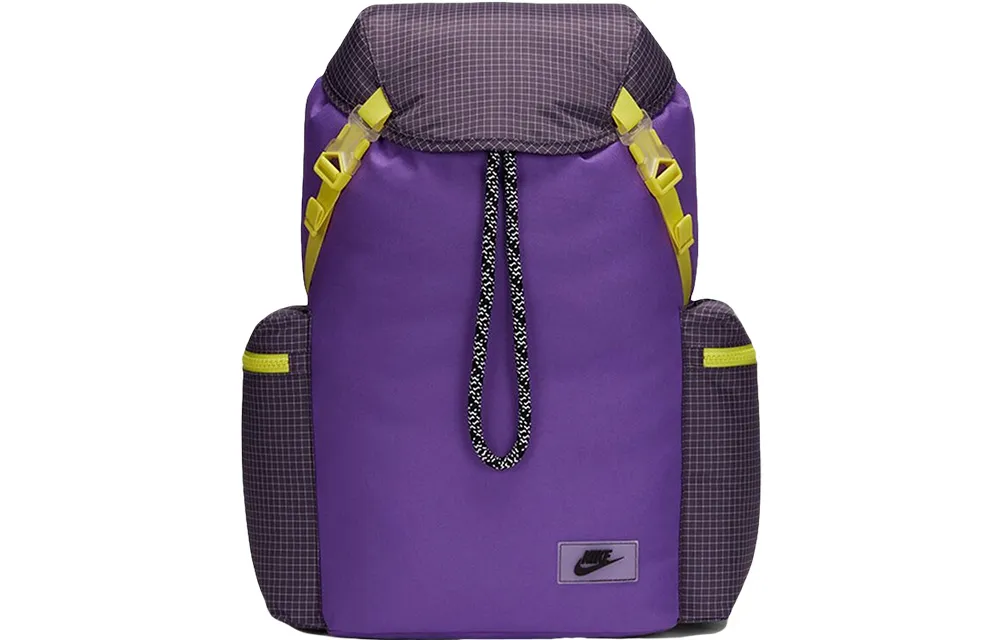 Nike Polyamide Backpack Regular Men's Purple