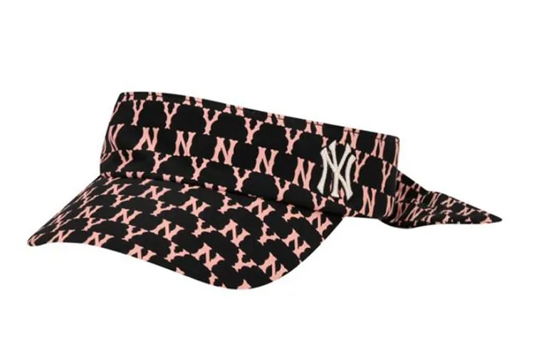 MLB Cotton Hats Unisex Black Pink