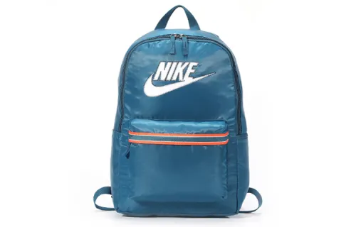 Nike Heritage Polyester Backpack Regular Unisex Blue