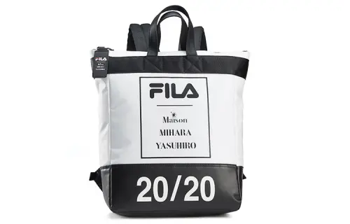 FILA Mihara Yasuhiro Collaboration Fabric Backpack Regular Unisex White