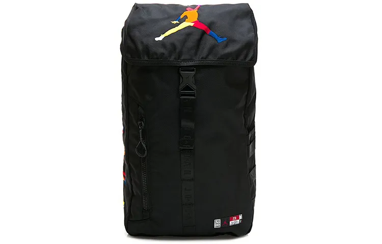 Jordan Polyester Basketball Bag, Laptop Bag, Backpack Regular Unisex Black