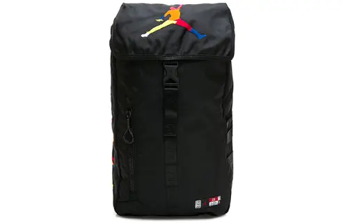Jordan Polyester Basketball Bag, Laptop Bag, Backpack Regular Unisex Black