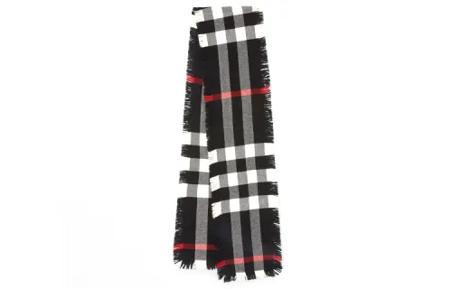 Burberry Wool Knit Scarves Unisex