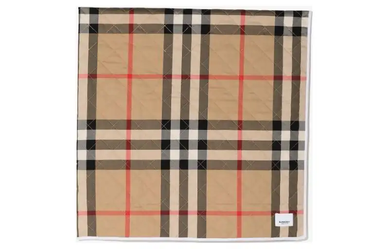 Burberry Classic Vintage Knit Scarf Unisex Brown