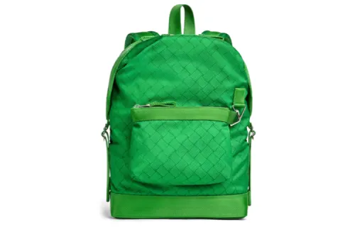 Bottega Veneta Nylon Backpack Regular Men's Green