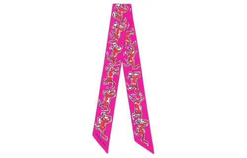 HERMES Mulberry Silk Scarves Women's