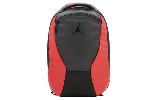 Jordan Polyurethane Basketball Bag Backpack Regular Unisex Black Red