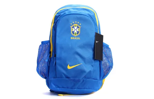 Nike Nike, football sports blue backpack for men and women, polyester, for beloved