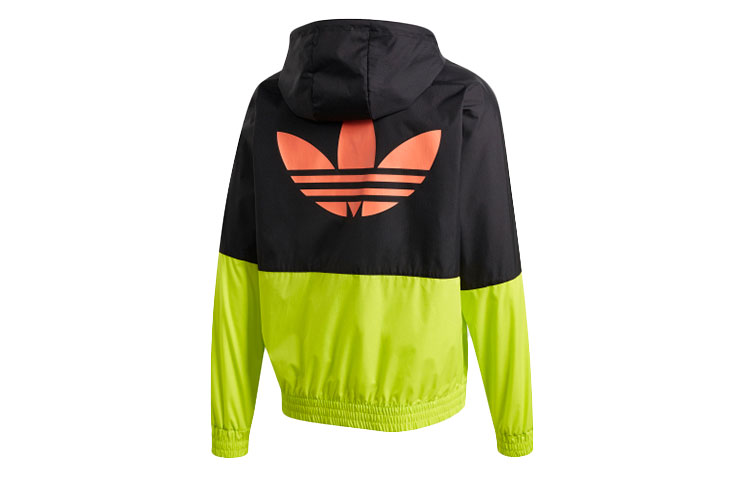 Мужская куртка adidas originals WINDBREAKER (желтая) — фото 2