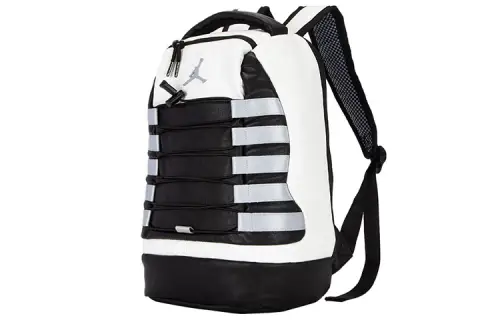 Jordan Polyester Backpack Small Unisex Black White