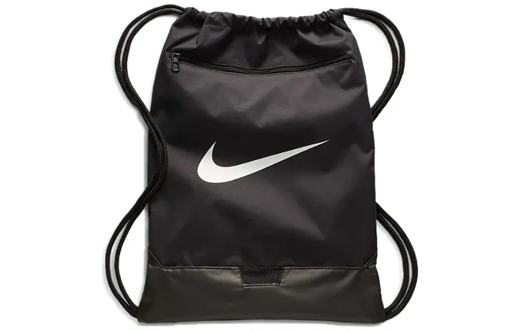 Nike Polyester Gym Bag Backpack Regular Unisex Black