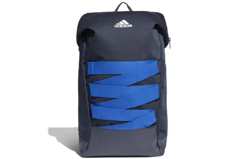 Adidas Polyester Backpack Regular Men's Legend Ink/Royal Blue/White