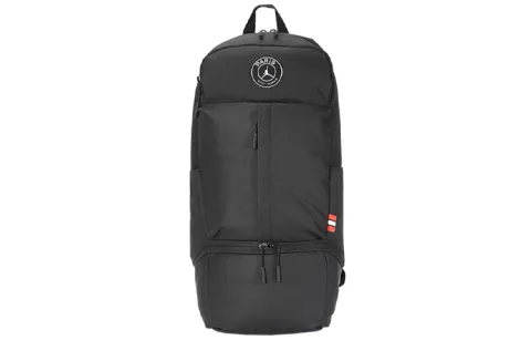 Jordan × PSG Collaboration Polyester Basketball Bag Backpack Regular Unisex Black