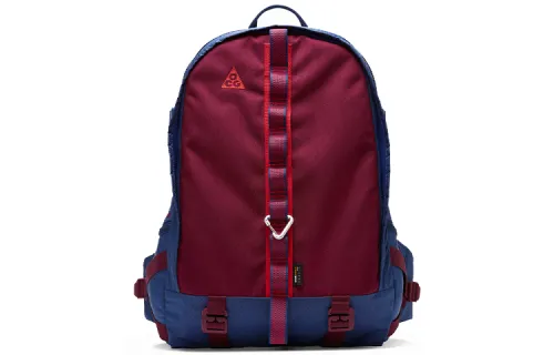 Nike Polyester Backpack Unisex Red Blue