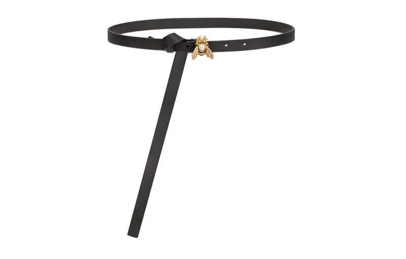 DIOR Cow Leather Belts Women's 1.5cm