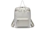 Nike Polyester Handheld Backpack Regular Unisex Gray White