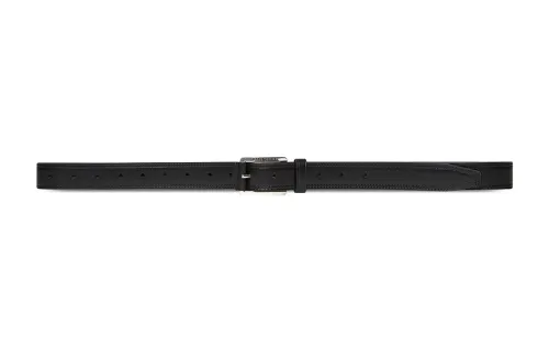 Balenciaga Leather Belts Men's Black