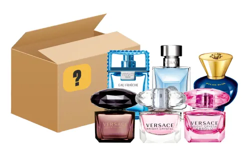 VERSACE Set, perfume for professional use, sample, 3 piece set, 5 ml
