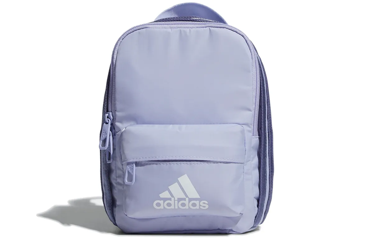 Adidas Polyester Backpack Regular Unisex Light Purple