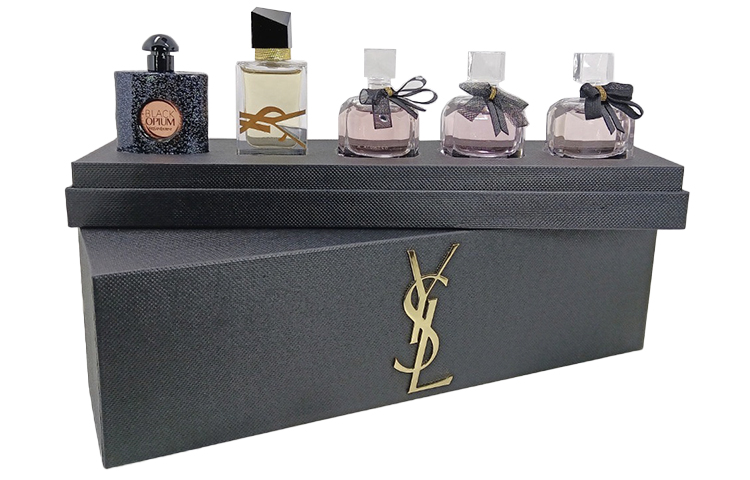 YSL, perfume sample, set, 5 pieces